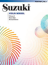 SUZUKI VIOLIN SCHOOL #2 REVISED 2007 Piano Accompaniment cover Thumbnail